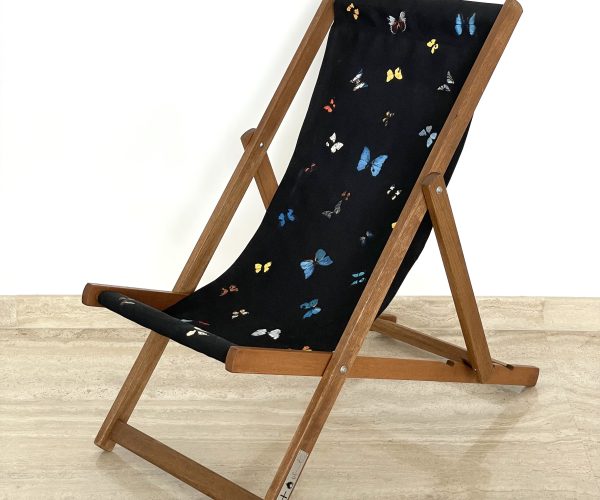 Black Deck Chair