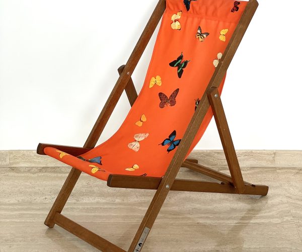 Orange Deck Chair